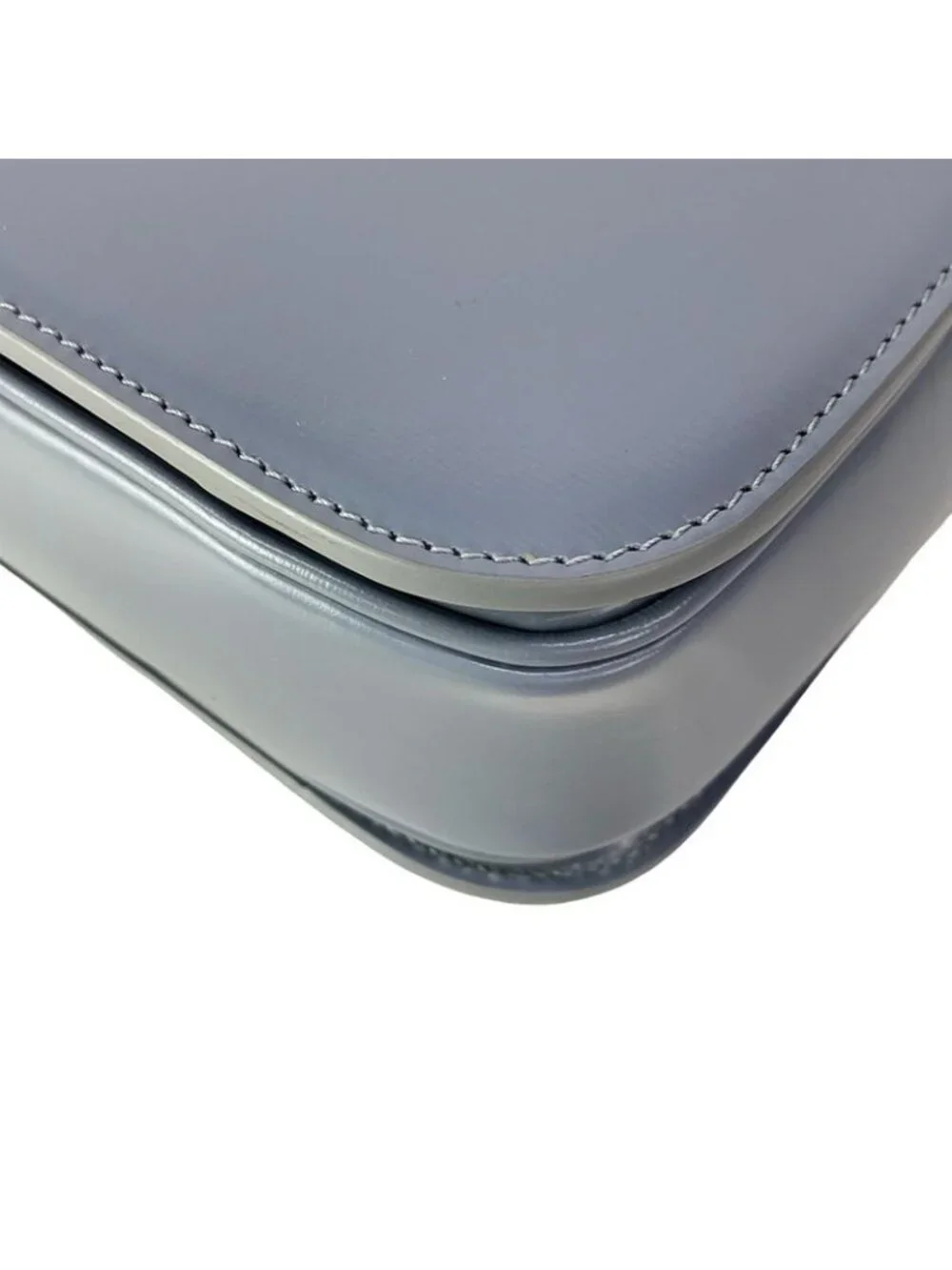 Celine Shoulder Bag Triomphe Blue Gray - Picture 9 of 16